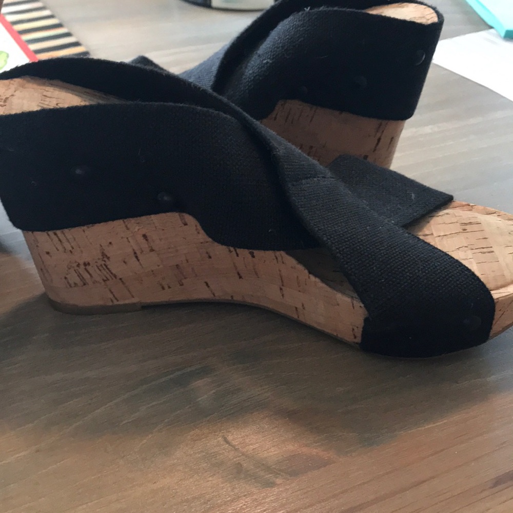 Lucky Brand Cork Wedge